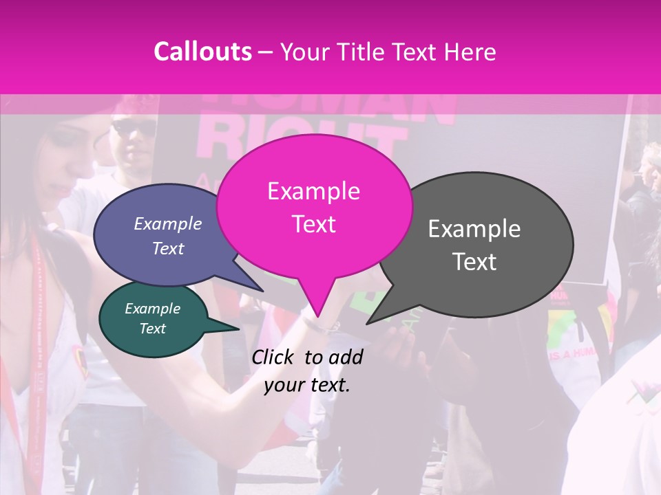 Grandmother Human Women PowerPoint Template