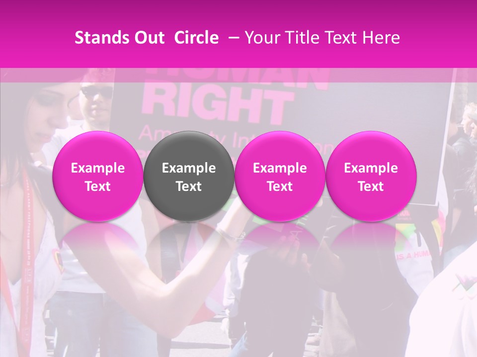 Grandmother Human Women PowerPoint Template