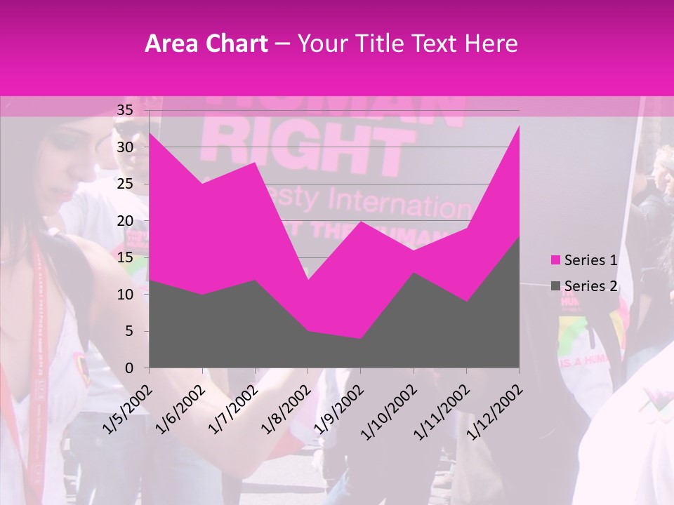 Grandmother Human Women PowerPoint Template
