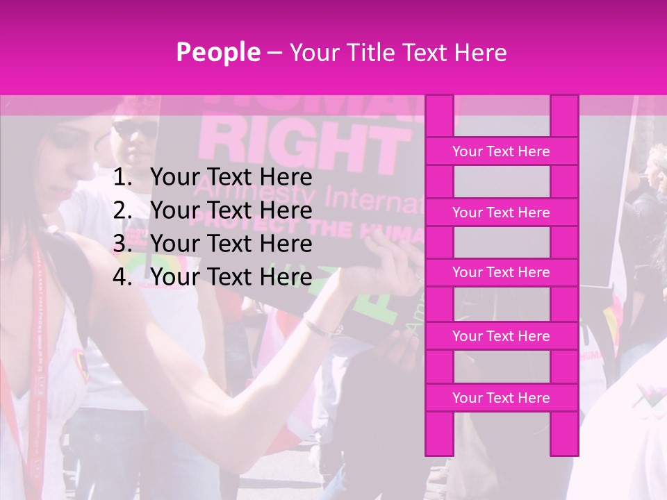 Grandmother Human Women PowerPoint Template