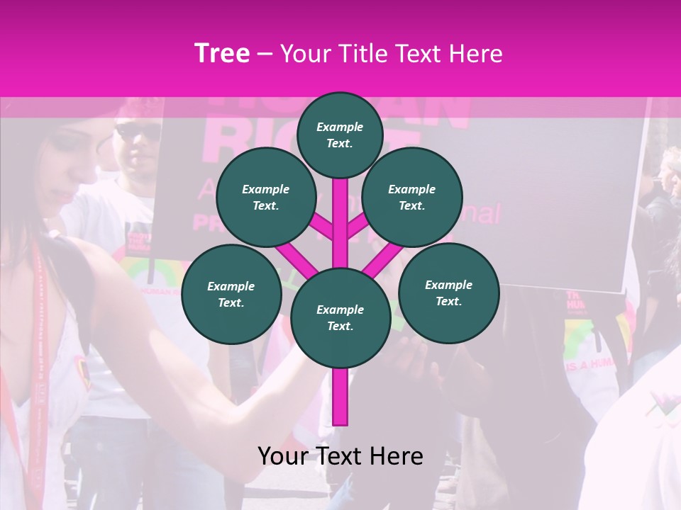 Grandmother Human Women PowerPoint Template