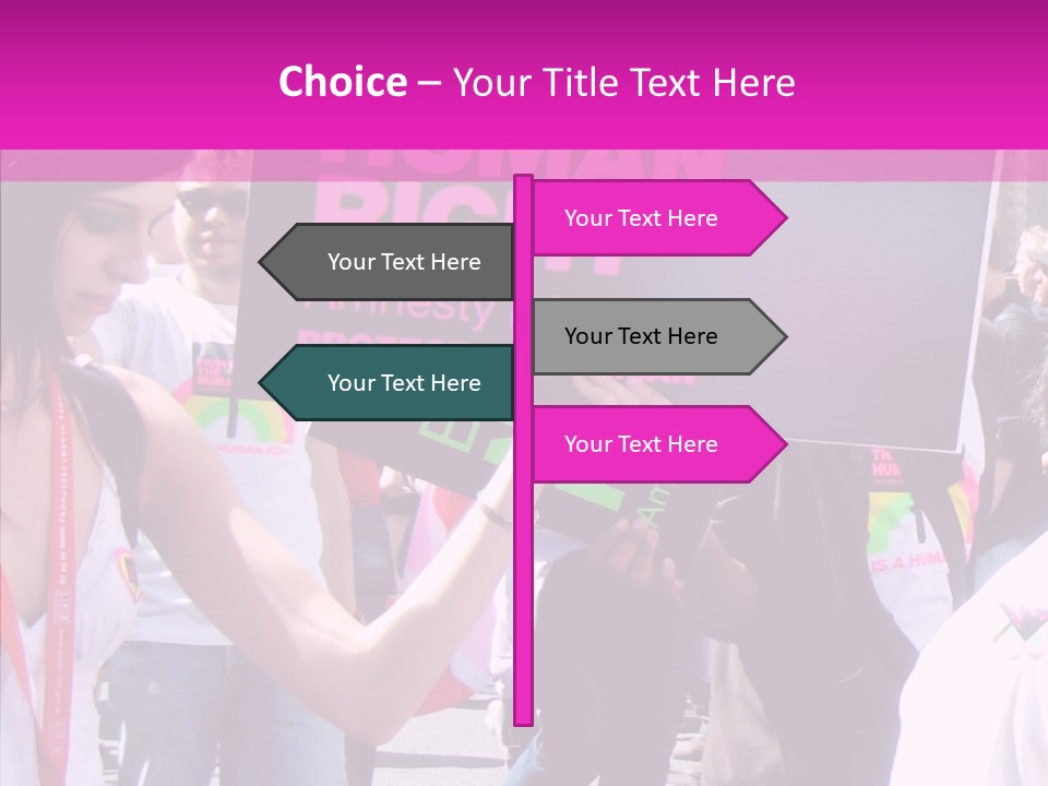 Grandmother Human Women PowerPoint Template