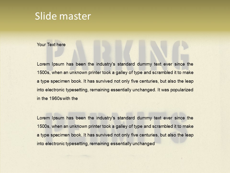 Assistance Hand Old PowerPoint Template