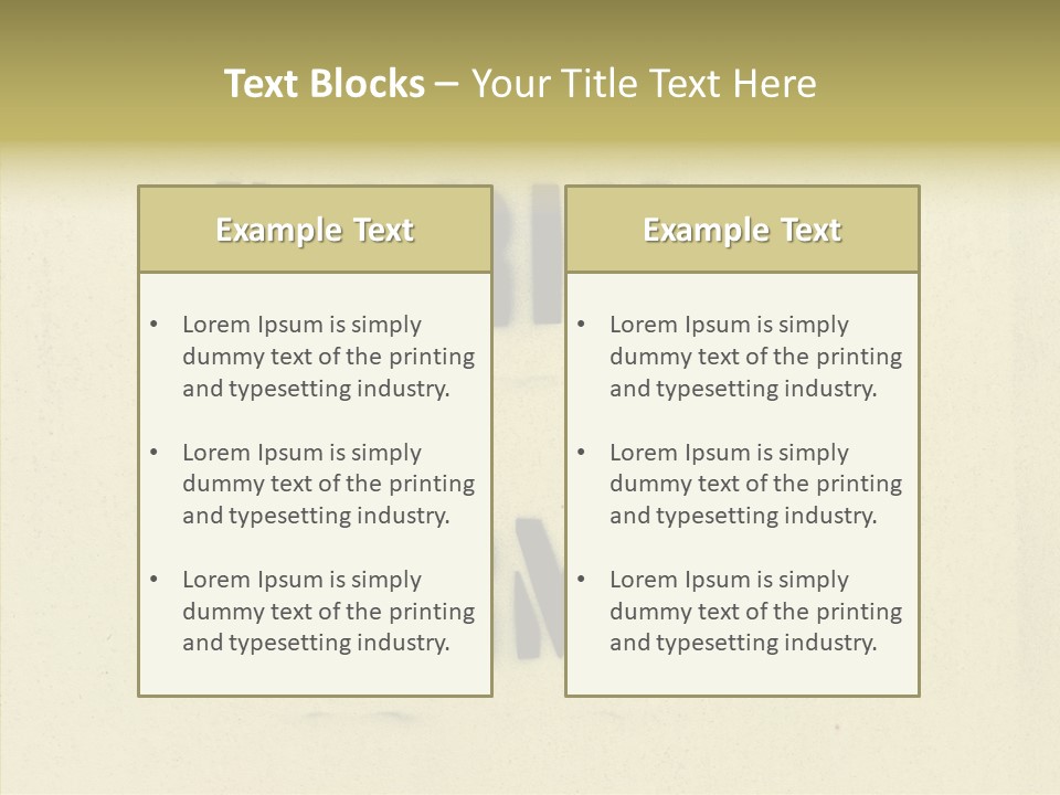 Assistance Hand Old PowerPoint Template