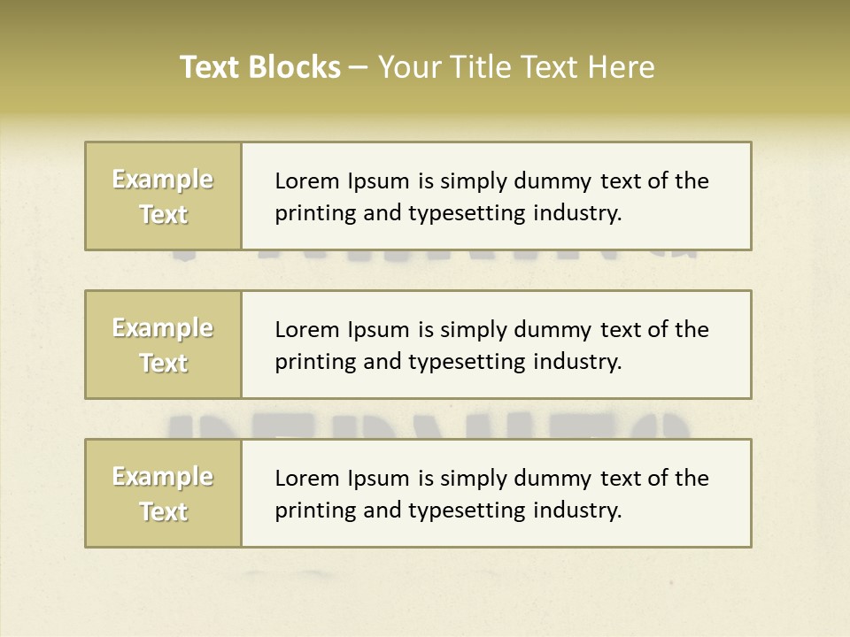 Assistance Hand Old PowerPoint Template