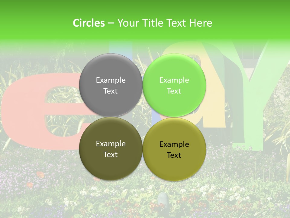 Grandmother Finger Two PowerPoint Template