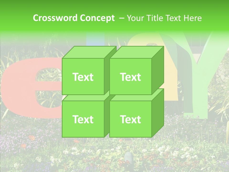 Grandmother Finger Two PowerPoint Template