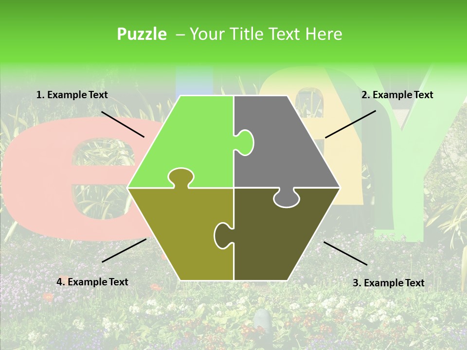 Grandmother Finger Two PowerPoint Template