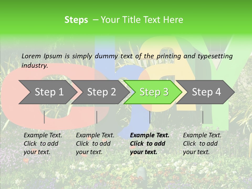 Grandmother Finger Two PowerPoint Template