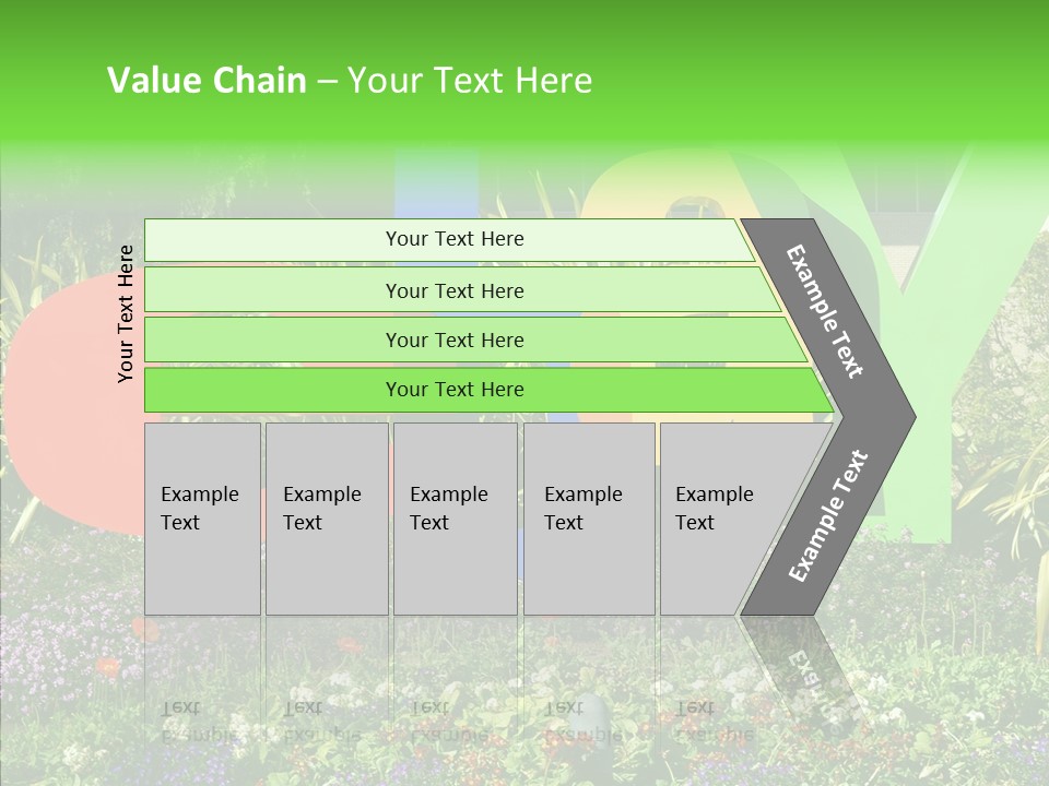 Grandmother Finger Two PowerPoint Template