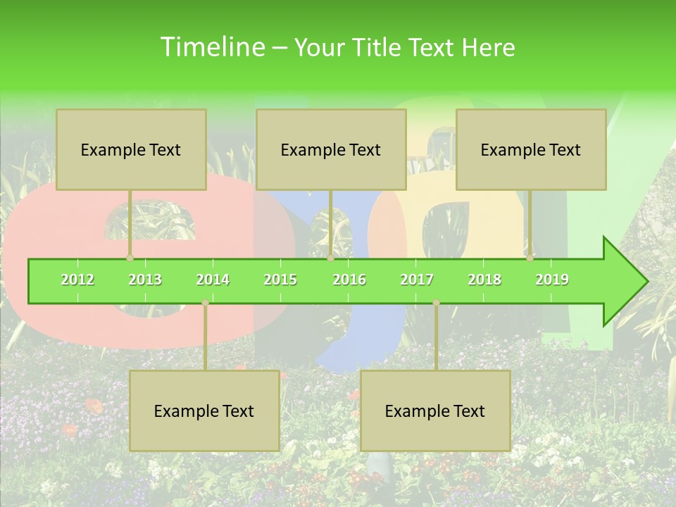 Grandmother Finger Two PowerPoint Template