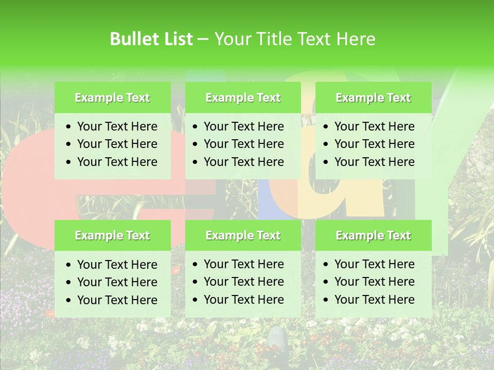 Grandmother Finger Two PowerPoint Template