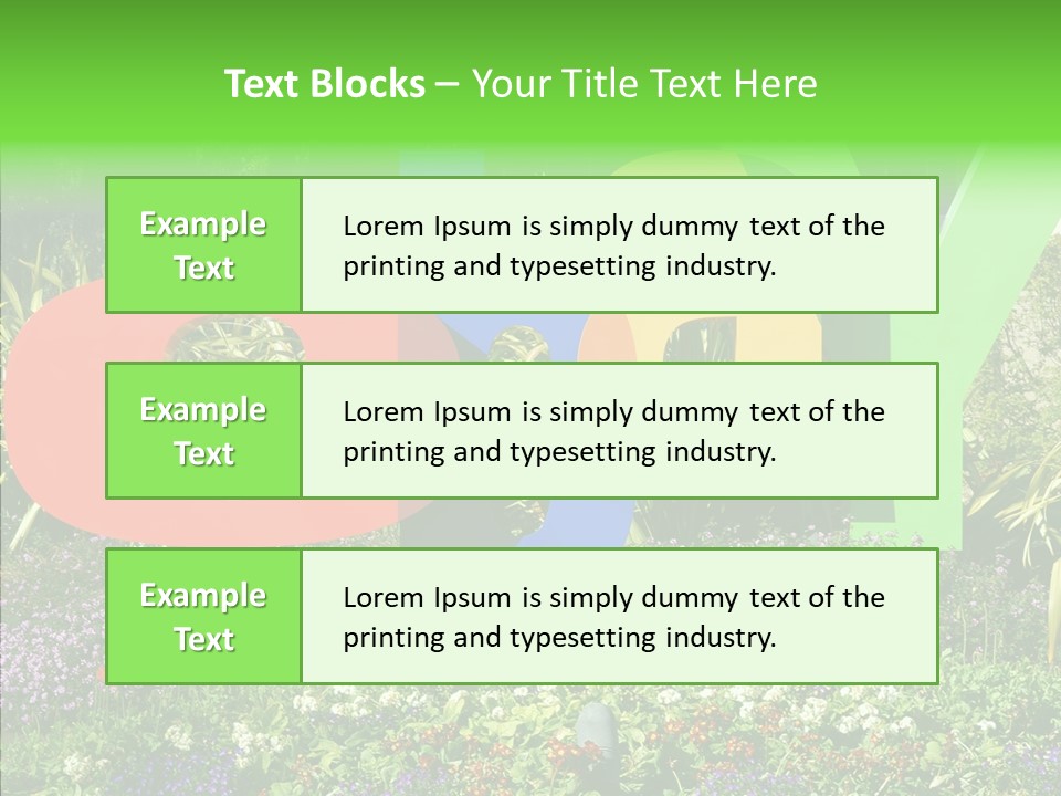 Grandmother Finger Two PowerPoint Template