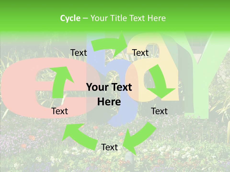 Grandmother Finger Two PowerPoint Template