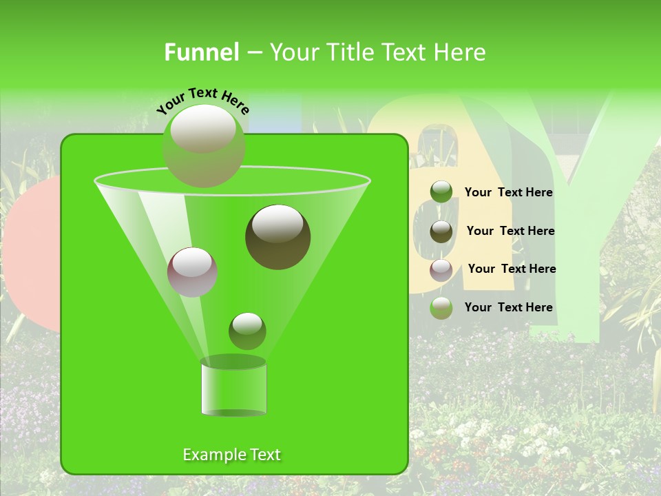 Grandmother Finger Two PowerPoint Template