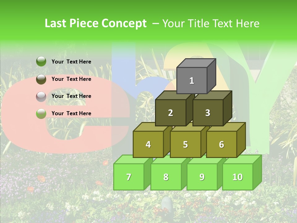 Grandmother Finger Two PowerPoint Template
