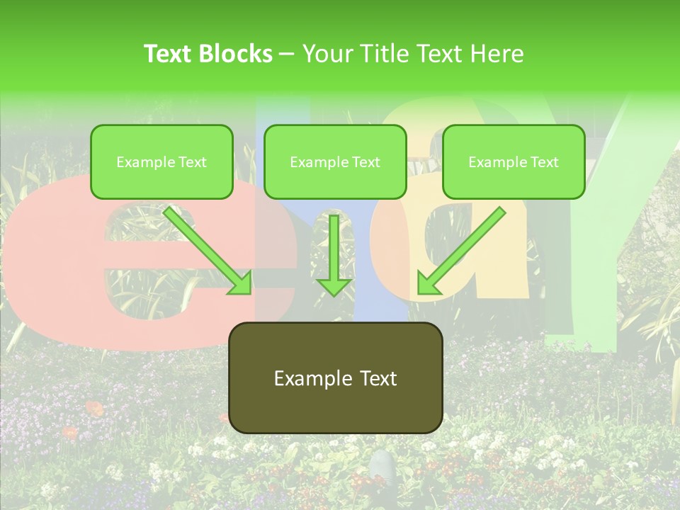 Grandmother Finger Two PowerPoint Template