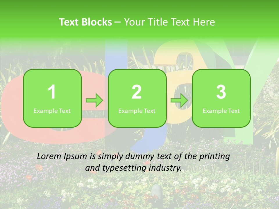 Grandmother Finger Two PowerPoint Template