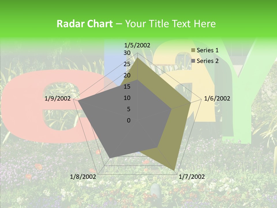 Grandmother Finger Two PowerPoint Template