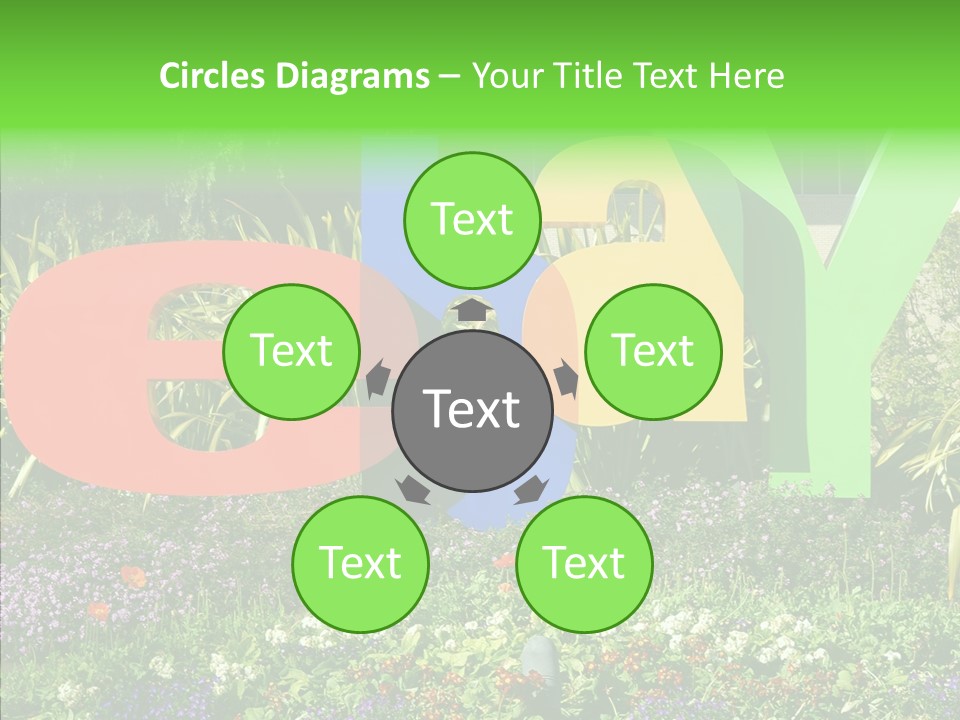 Grandmother Finger Two PowerPoint Template