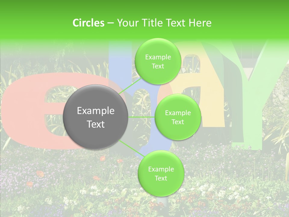 Grandmother Finger Two PowerPoint Template