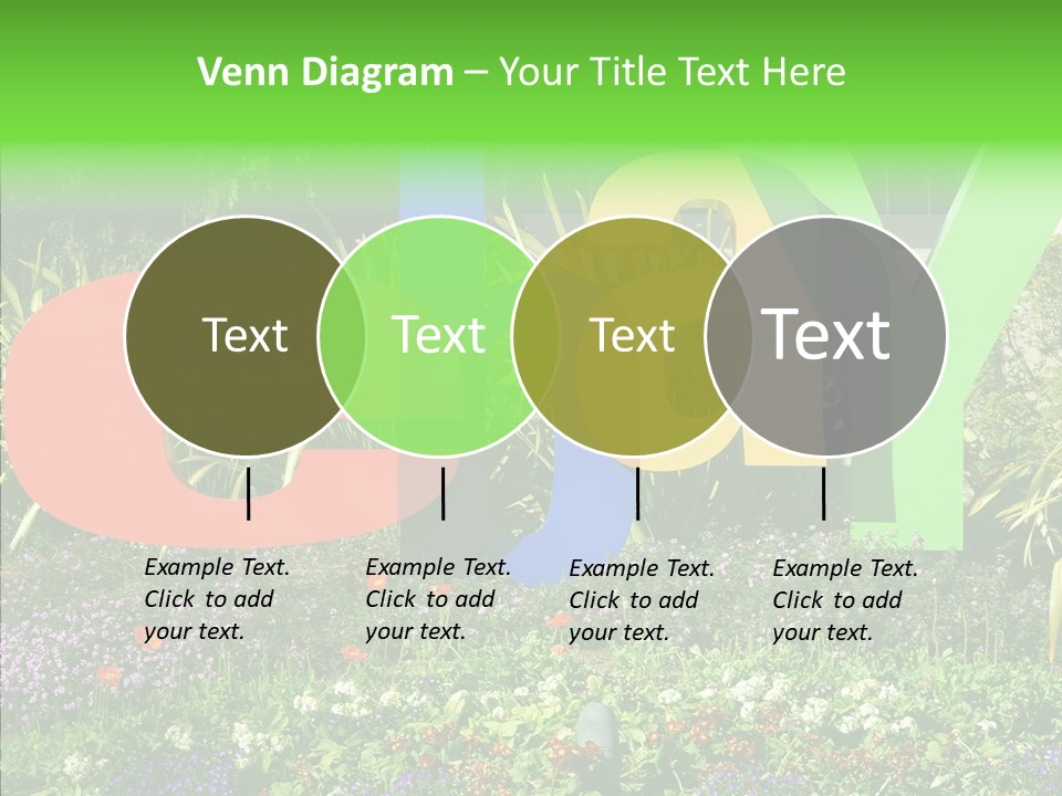 Grandmother Finger Two PowerPoint Template