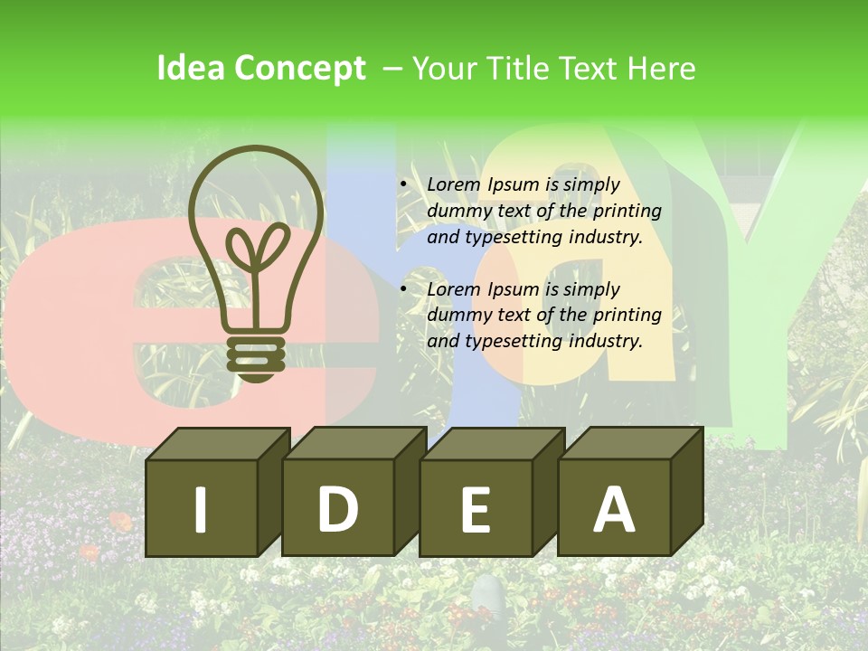 Grandmother Finger Two PowerPoint Template