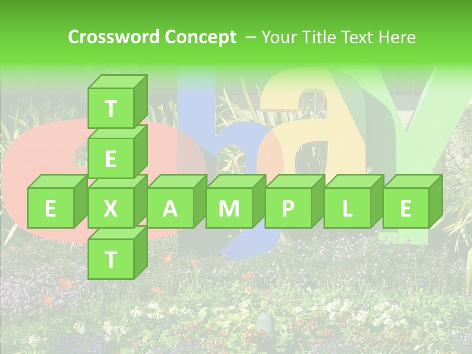 Grandmother Finger Two PowerPoint Template