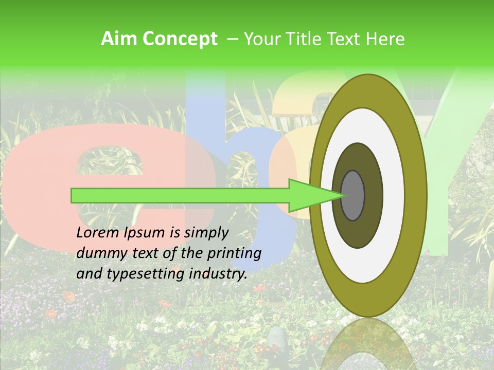 Grandmother Finger Two PowerPoint Template