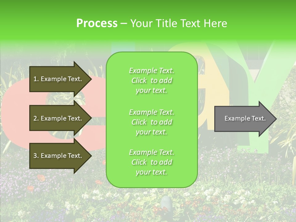 Grandmother Finger Two PowerPoint Template