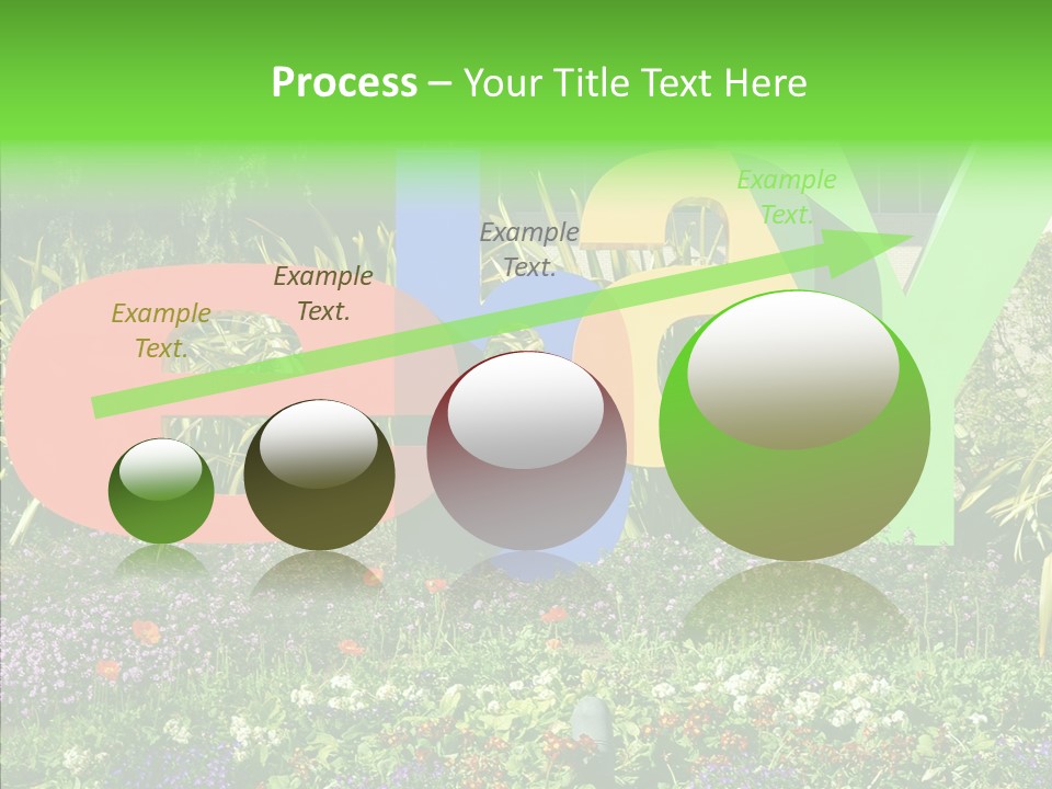 Grandmother Finger Two PowerPoint Template