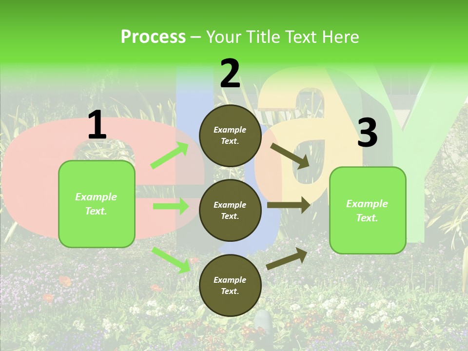 Grandmother Finger Two PowerPoint Template