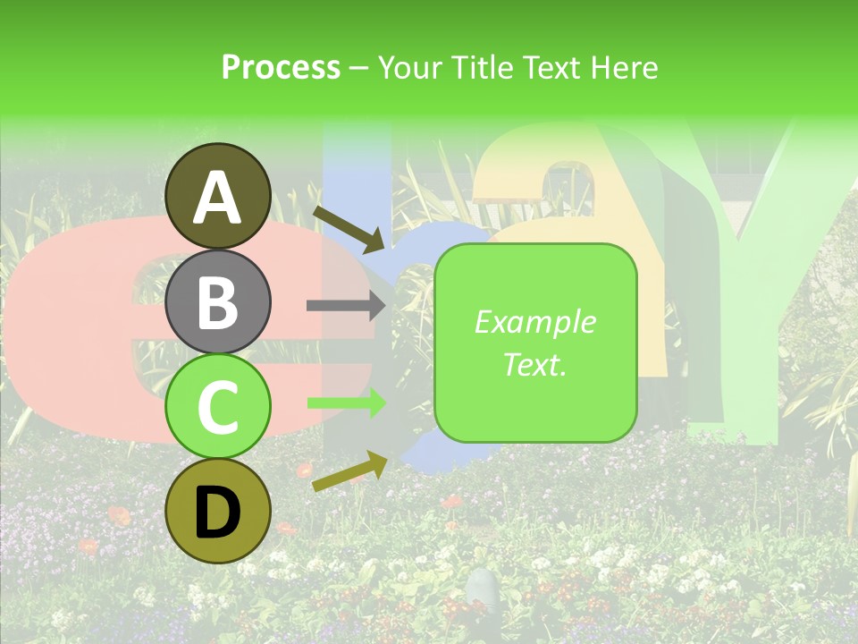 Grandmother Finger Two PowerPoint Template