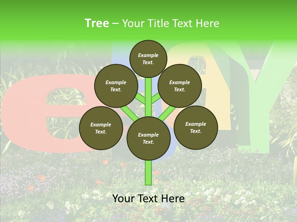 Grandmother Finger Two PowerPoint Template