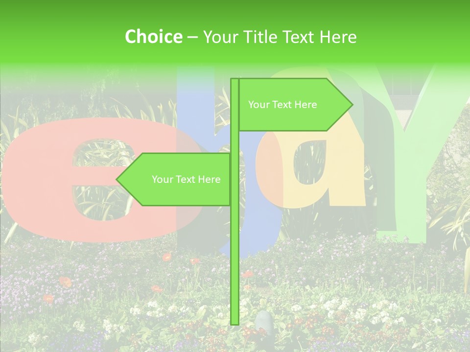 Grandmother Finger Two PowerPoint Template