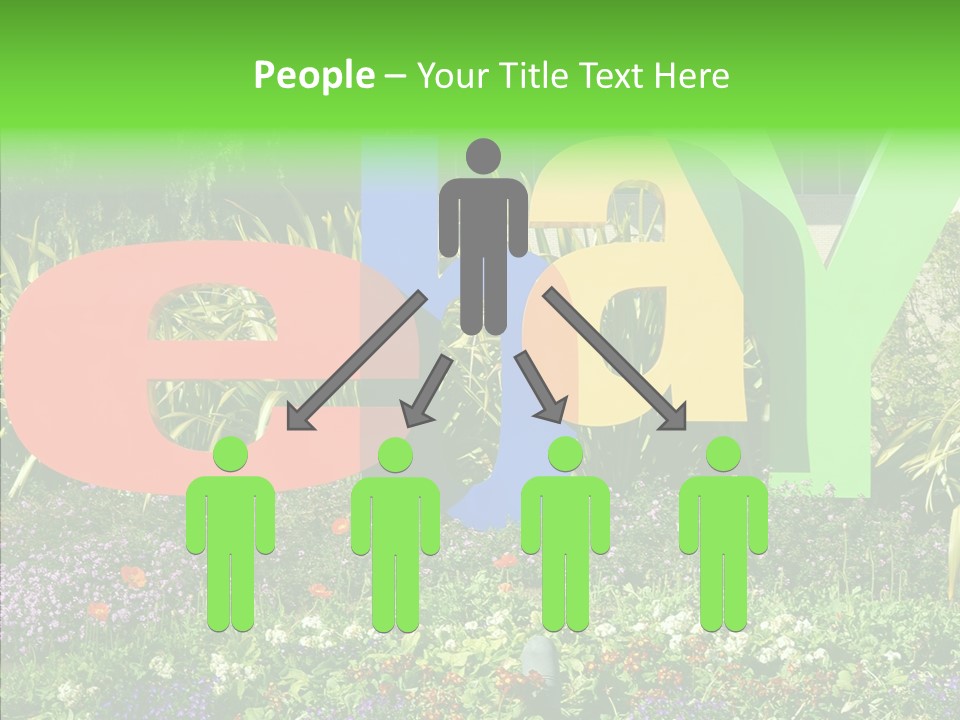 Grandmother Finger Two PowerPoint Template