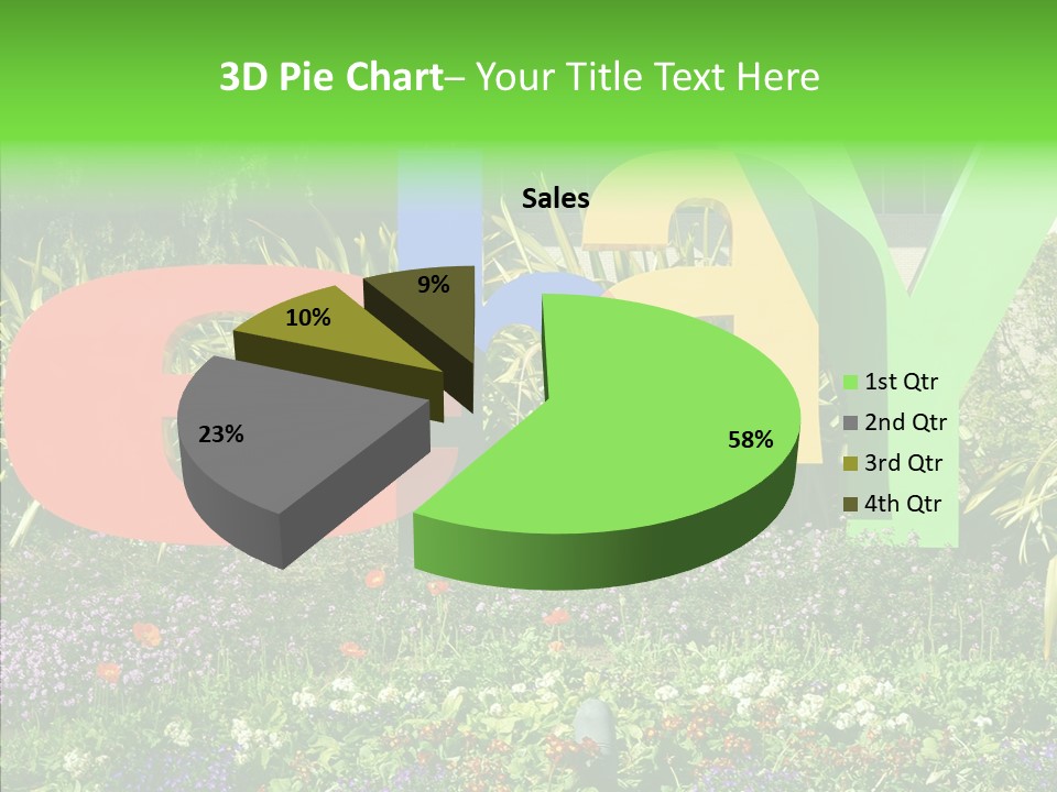 Grandmother Finger Two PowerPoint Template