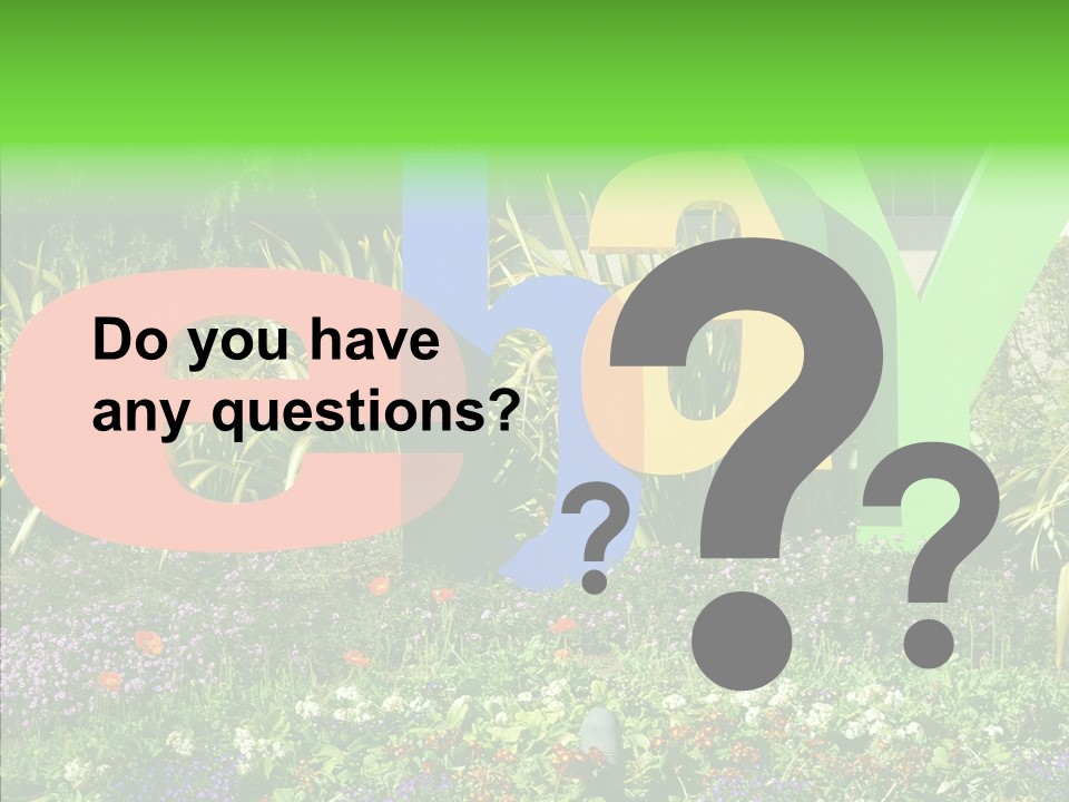 Grandmother Finger Two PowerPoint Template