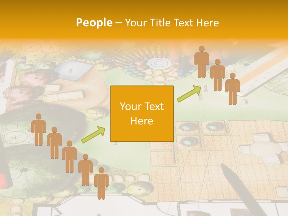 Assistance Touching Human PowerPoint Template