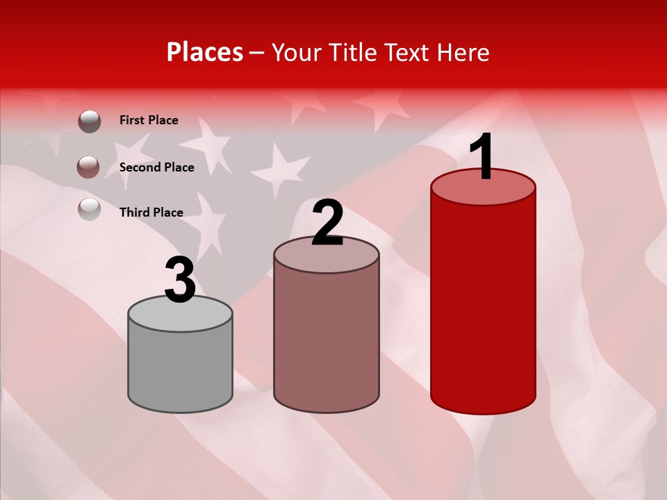 White Background Sharing Elder PowerPoint Template