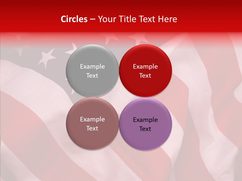 White Background Sharing Elder PowerPoint Template