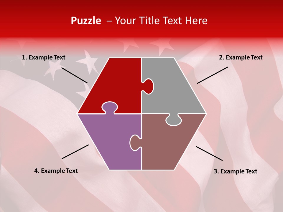 White Background Sharing Elder PowerPoint Template