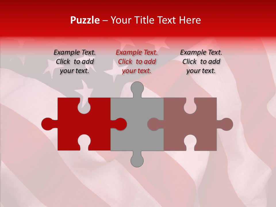 White Background Sharing Elder PowerPoint Template