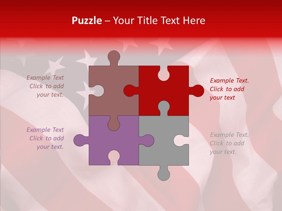 White Background Sharing Elder PowerPoint Template