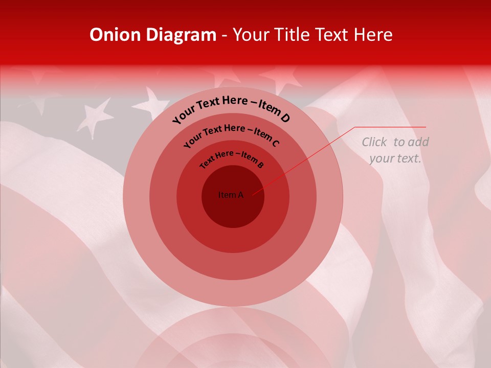 White Background Sharing Elder PowerPoint Template