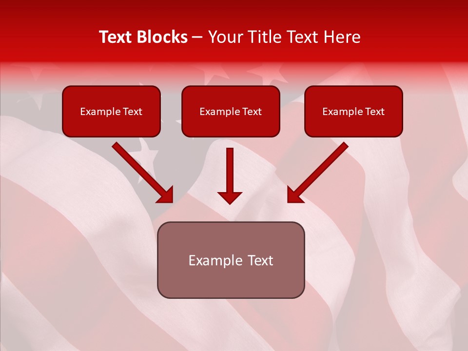 White Background Sharing Elder PowerPoint Template