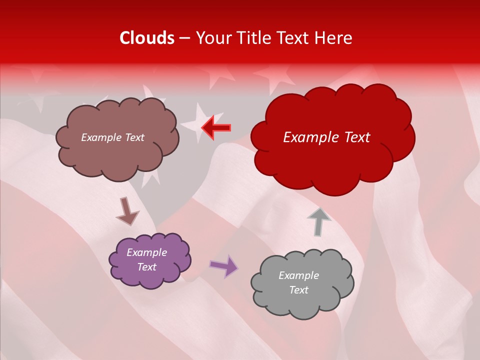 White Background Sharing Elder PowerPoint Template
