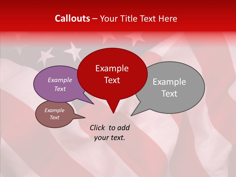 White Background Sharing Elder PowerPoint Template