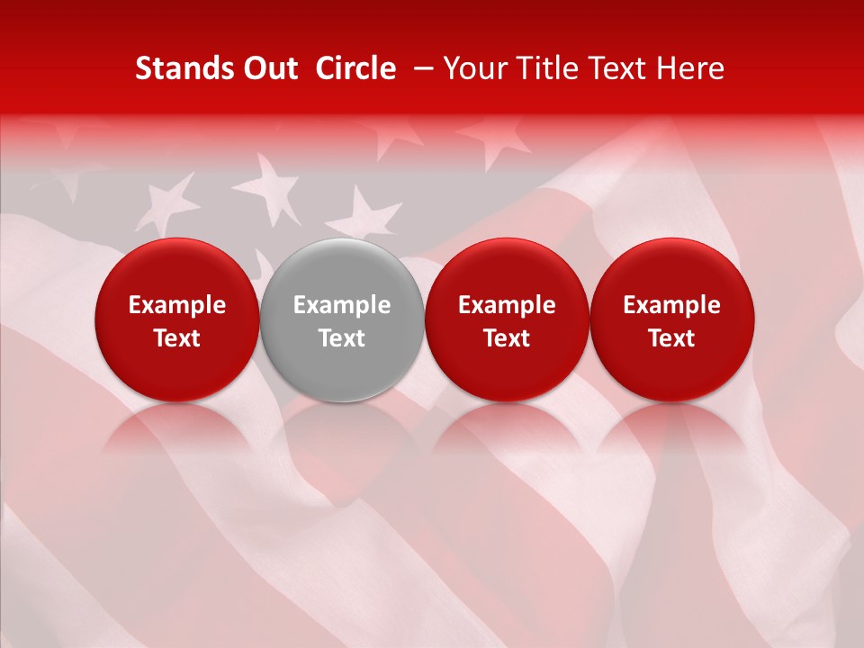 White Background Sharing Elder PowerPoint Template