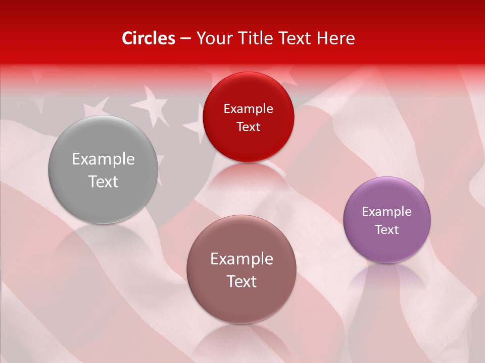 White Background Sharing Elder PowerPoint Template